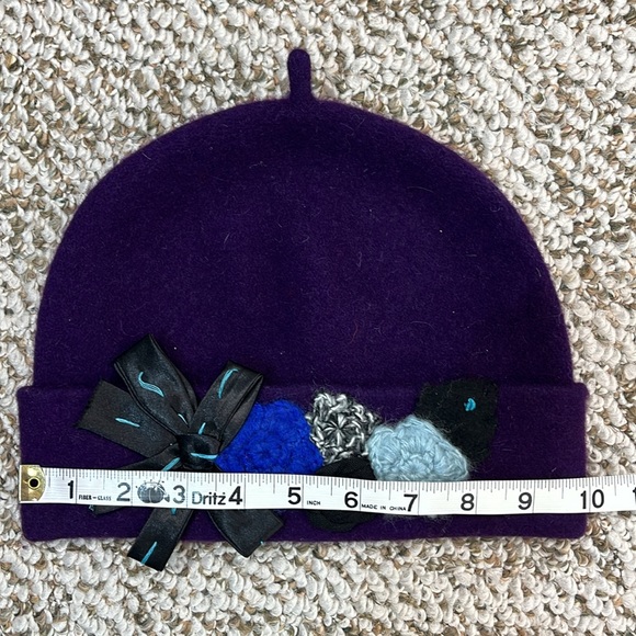 ALESSANDRA BACCI FIRENZE WOOL HAT Made in Italy BUNDLE MAURICES SCARF - Picture 6 of 10